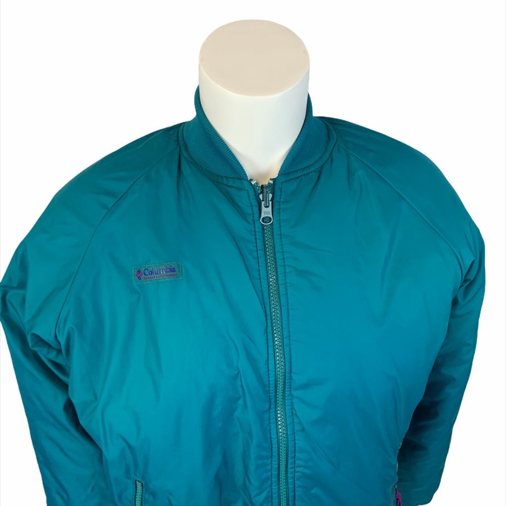 Vintage Columbia reversible puffer coat size M - Picture 11 of 16